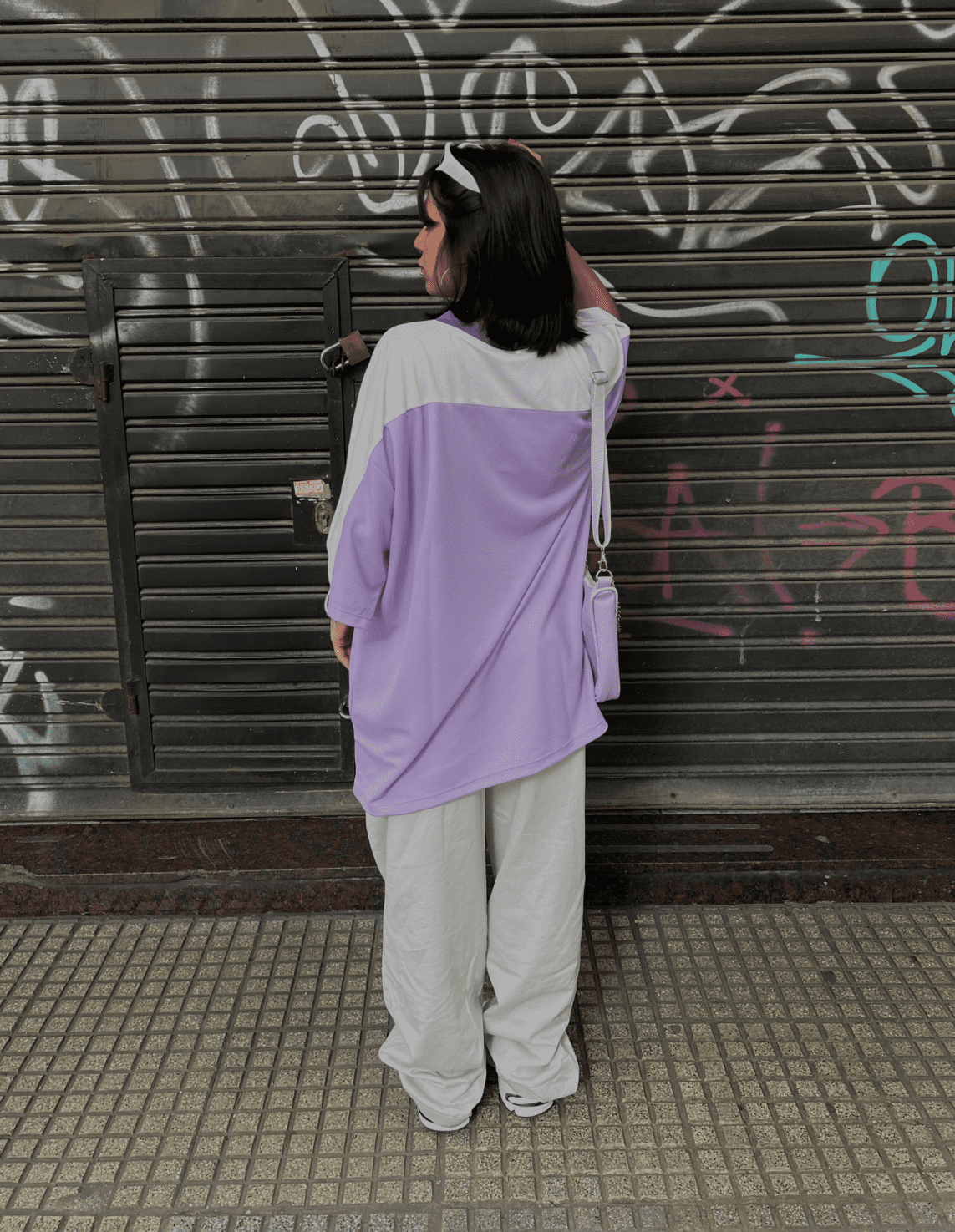 Hockey Style Lilac Dri-Fit T-Shirt