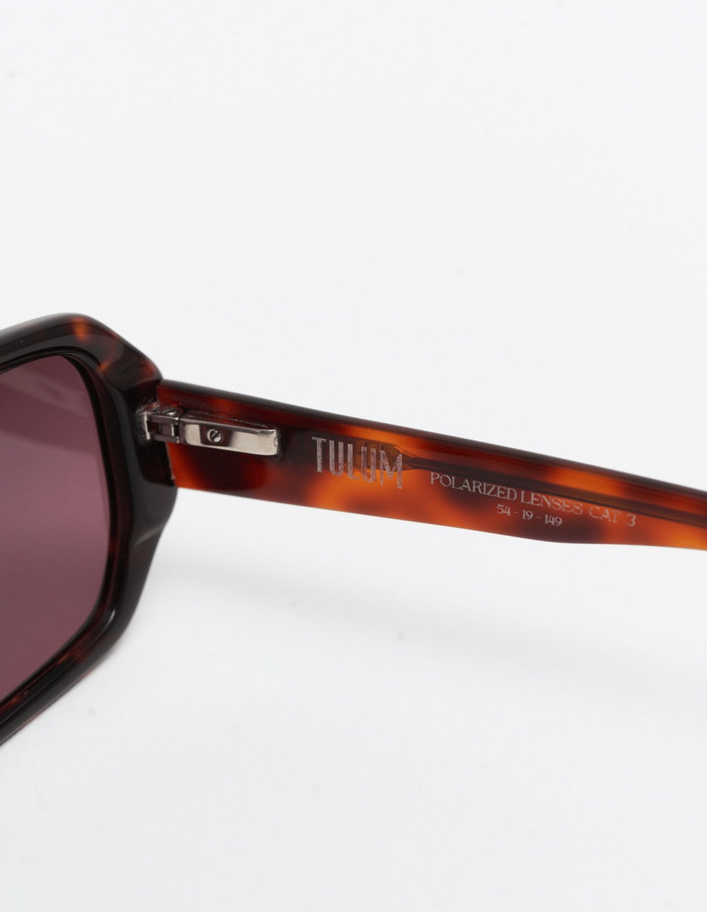 Tulum Dark Tobacco/ Burgundy Polarized Sunglasses
