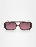 Tulum Dark Tobacco/ Burgundy Polarized Sunglasses