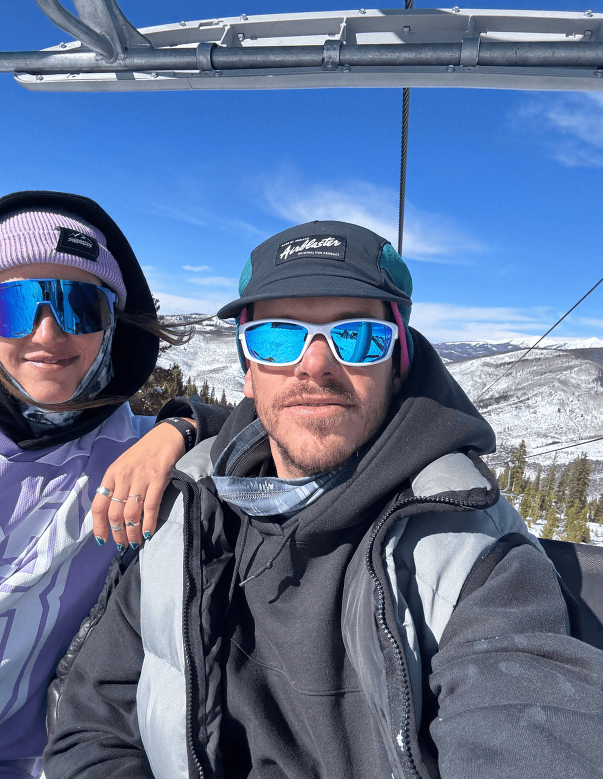 Cali White Polarized Sunglasses