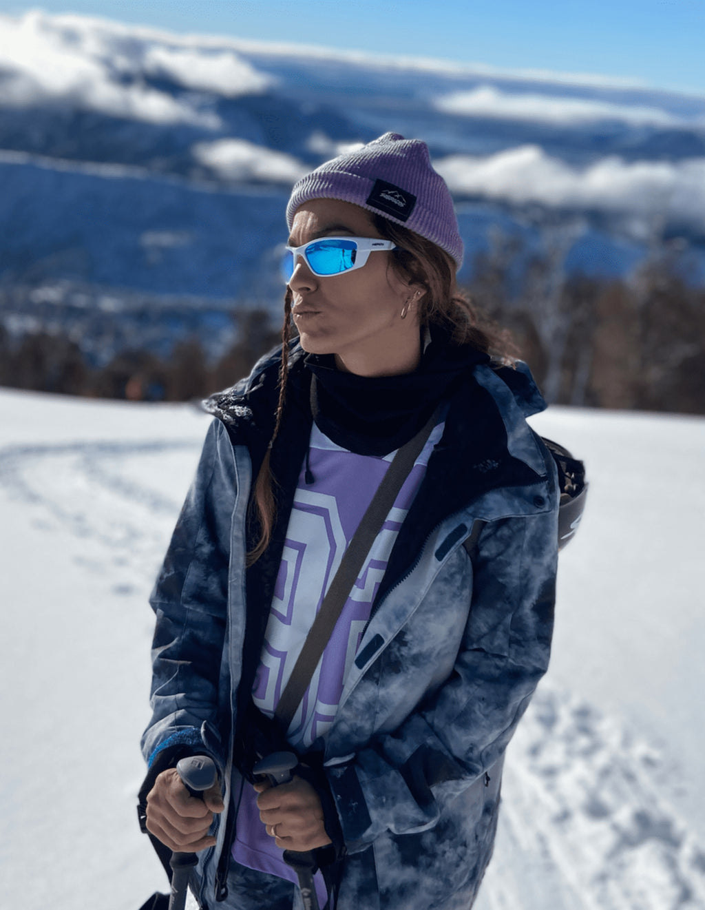 Cali White Polarized Sunglasses