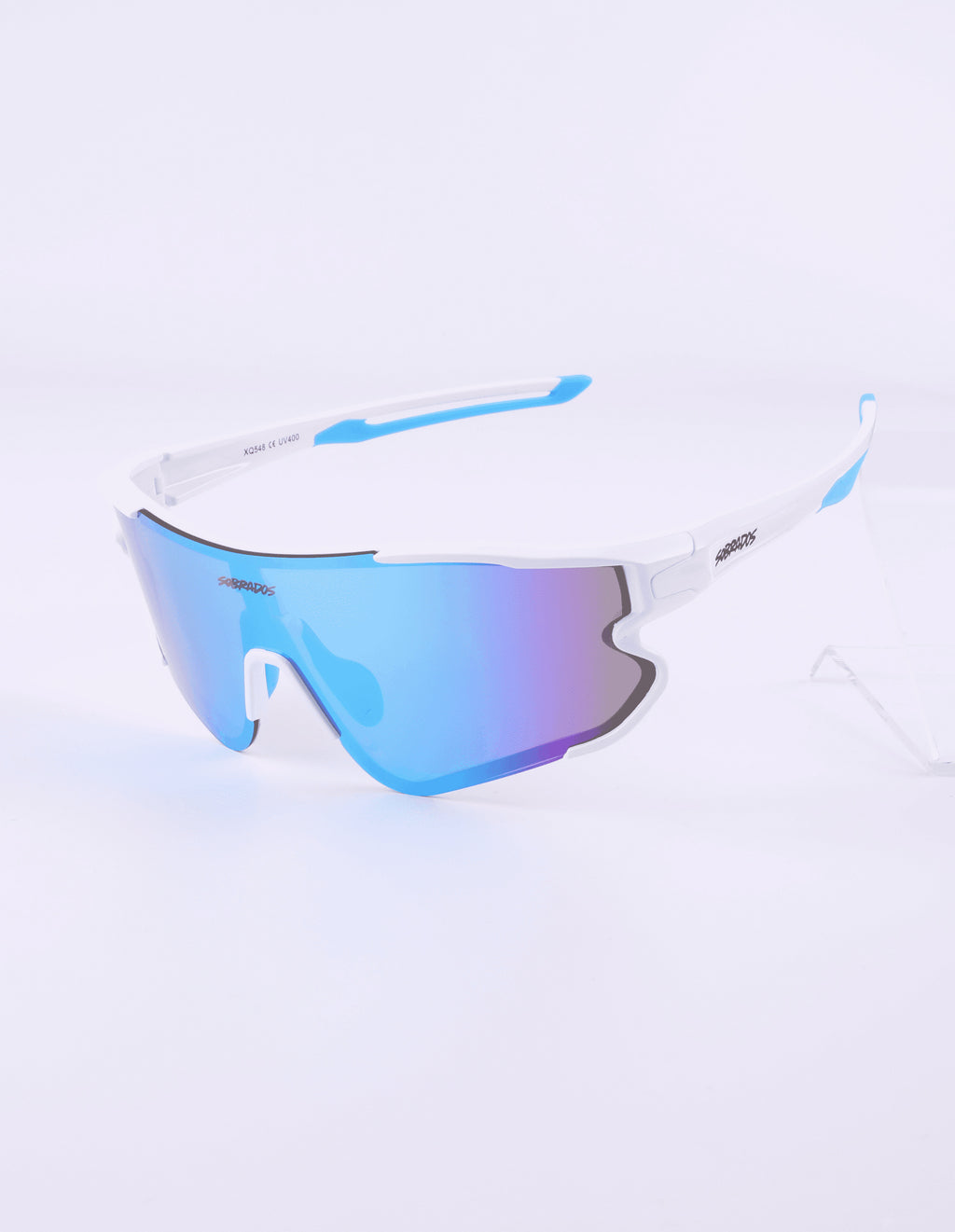 Speed White + 2 Sunglasses