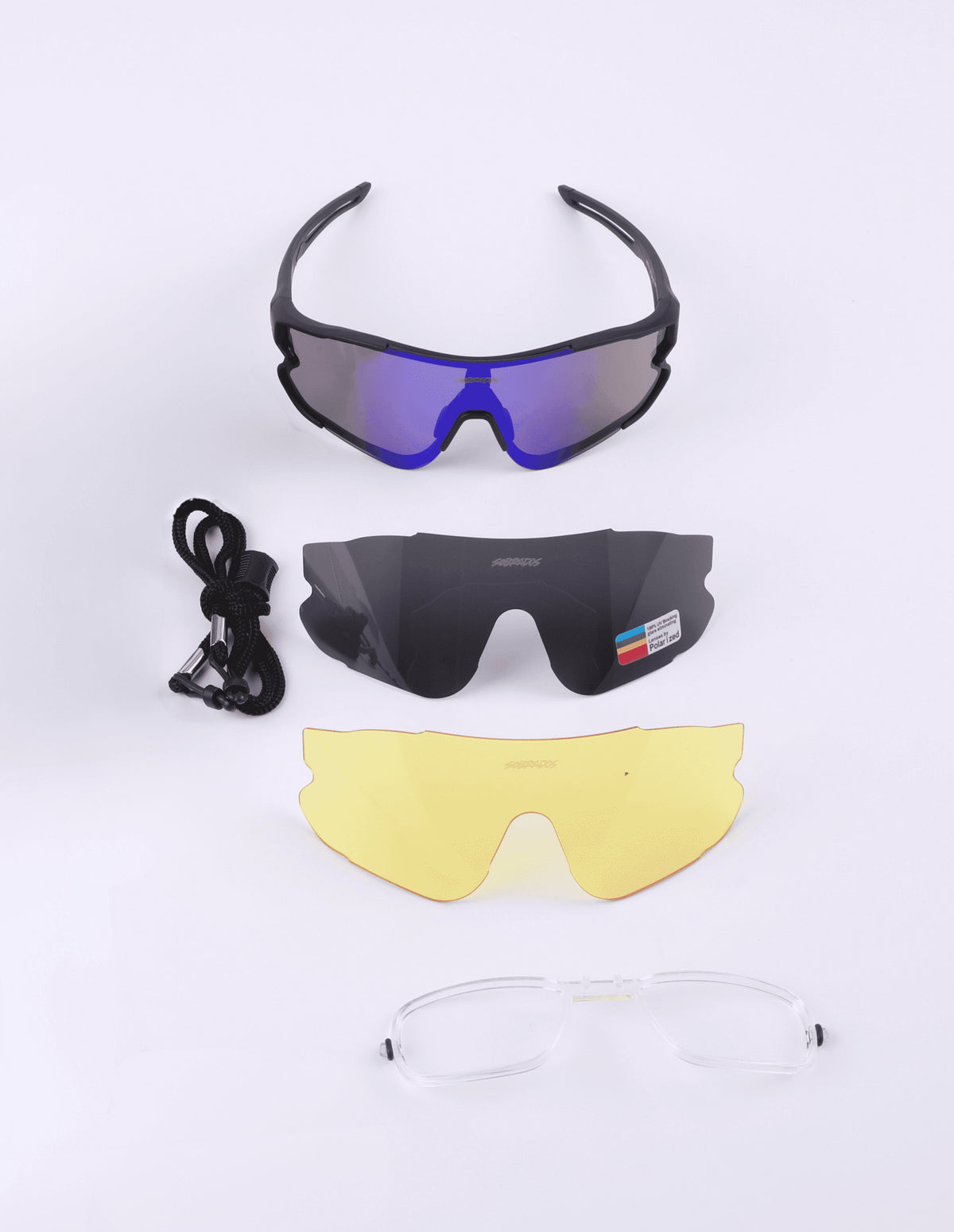 Speed Black + 2 Sunglasses